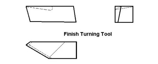 Finish turning tool 4