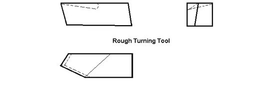 Rough turning tool 3