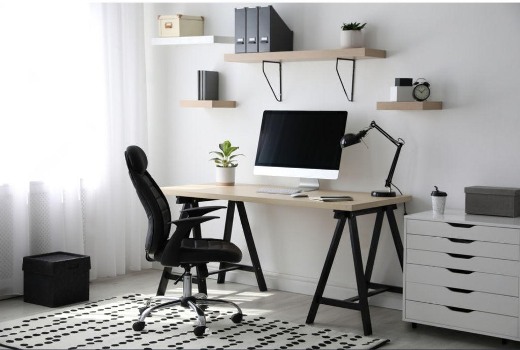3-Office desk and chair