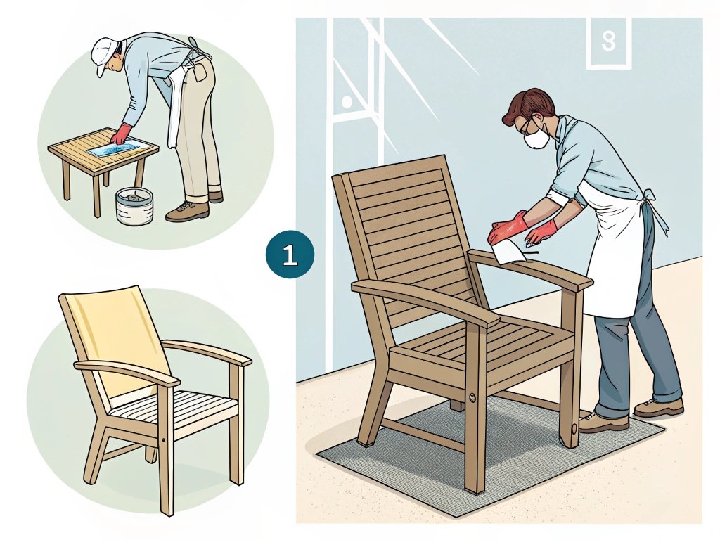 Applying UV protection steps