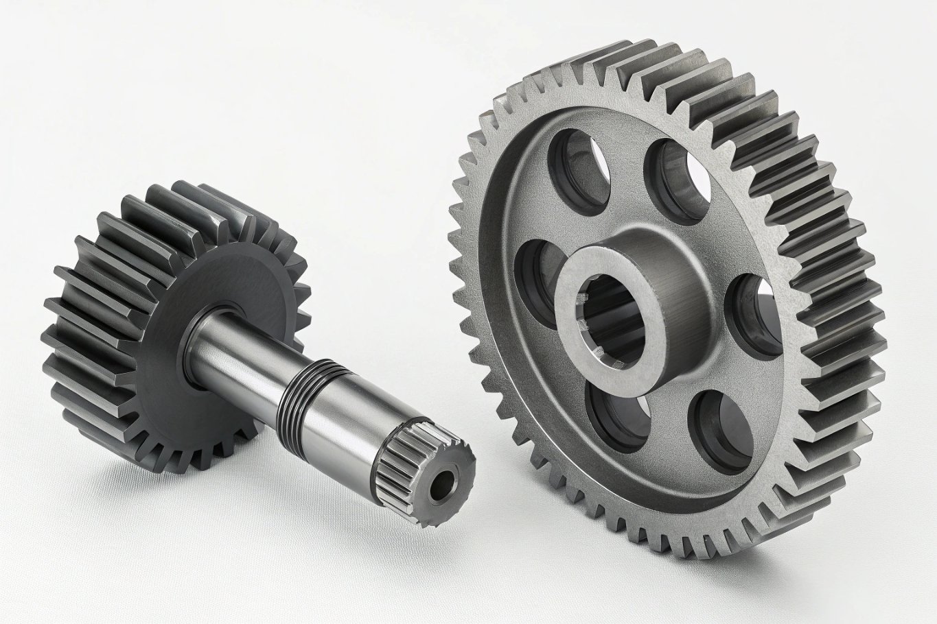 Standard vs custom gear comparison