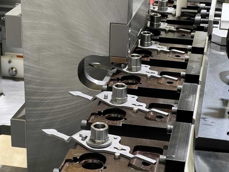 Precision assembly of packaging machine components